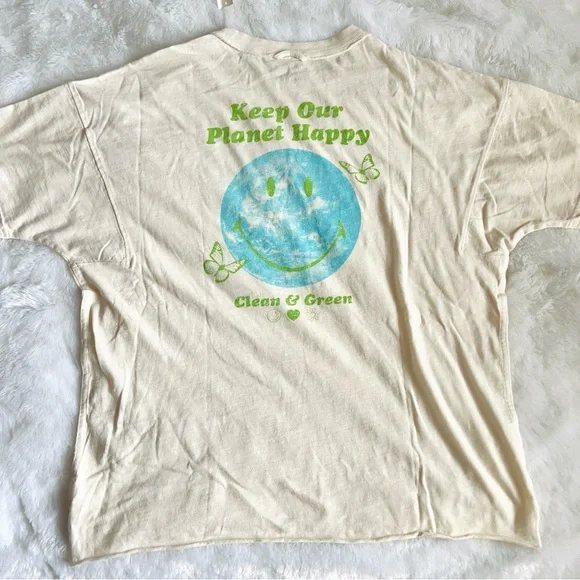 NWT aerie oversized tshirt - Picture 2 of 4